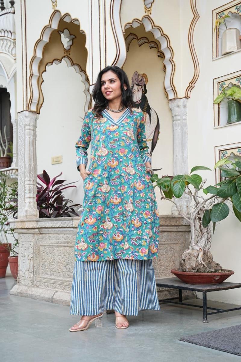Kurti Plazo Set - Trendy Combo