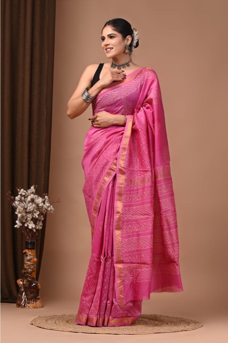 Maheshwari Silk Sarees - Traditional Weave