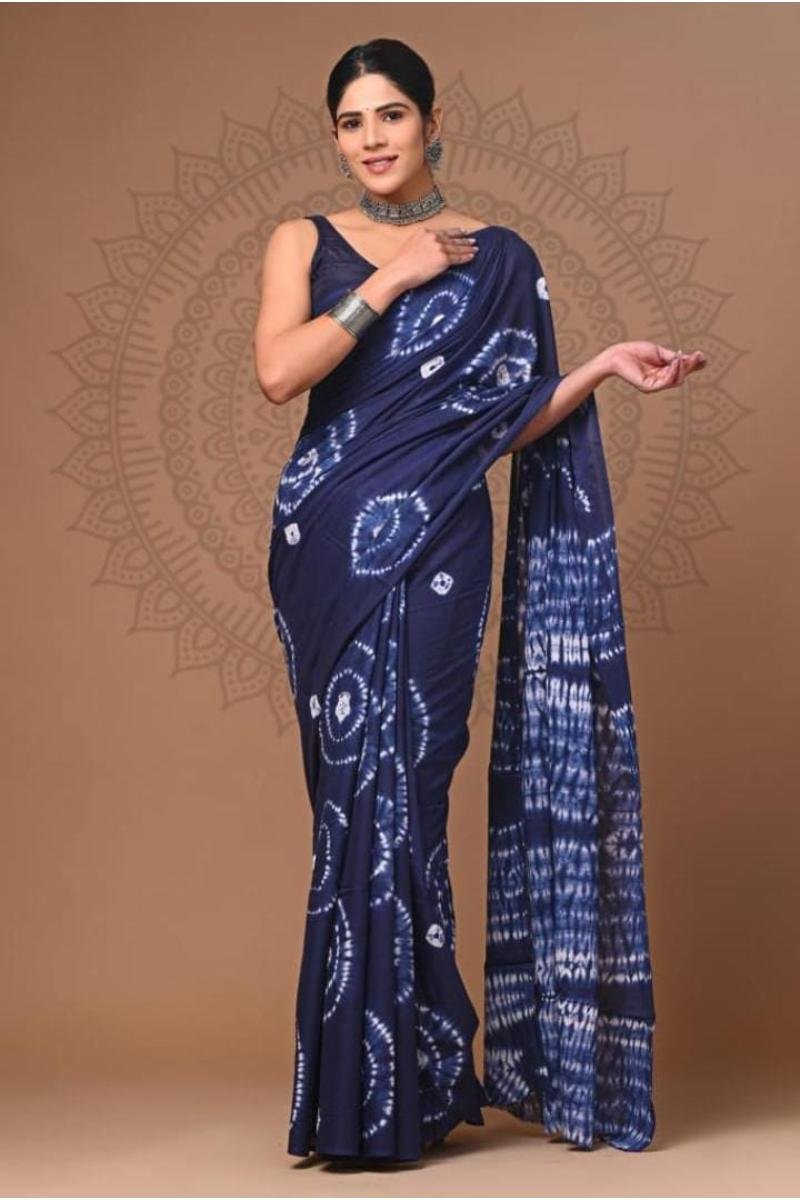 Mul Cotton Sarees - Handwoven
