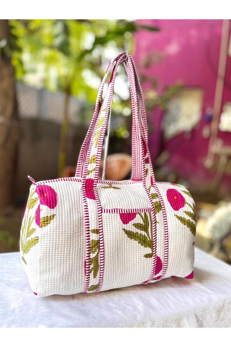 Quilted Duffle Bags - Premium